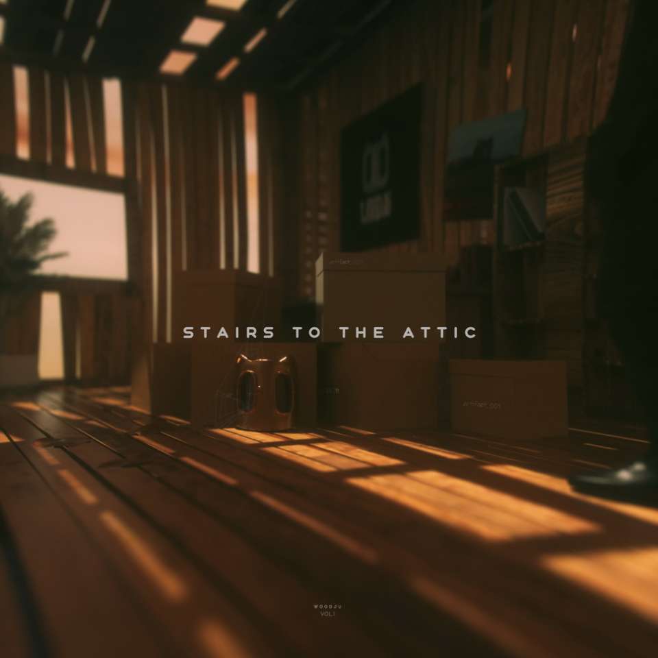 WOODJU — Stairs to the attic