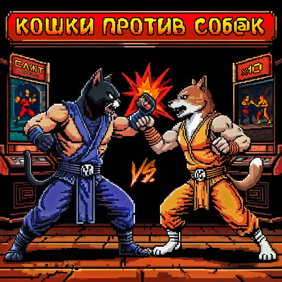 СЛОТ — Кошки против соб@к